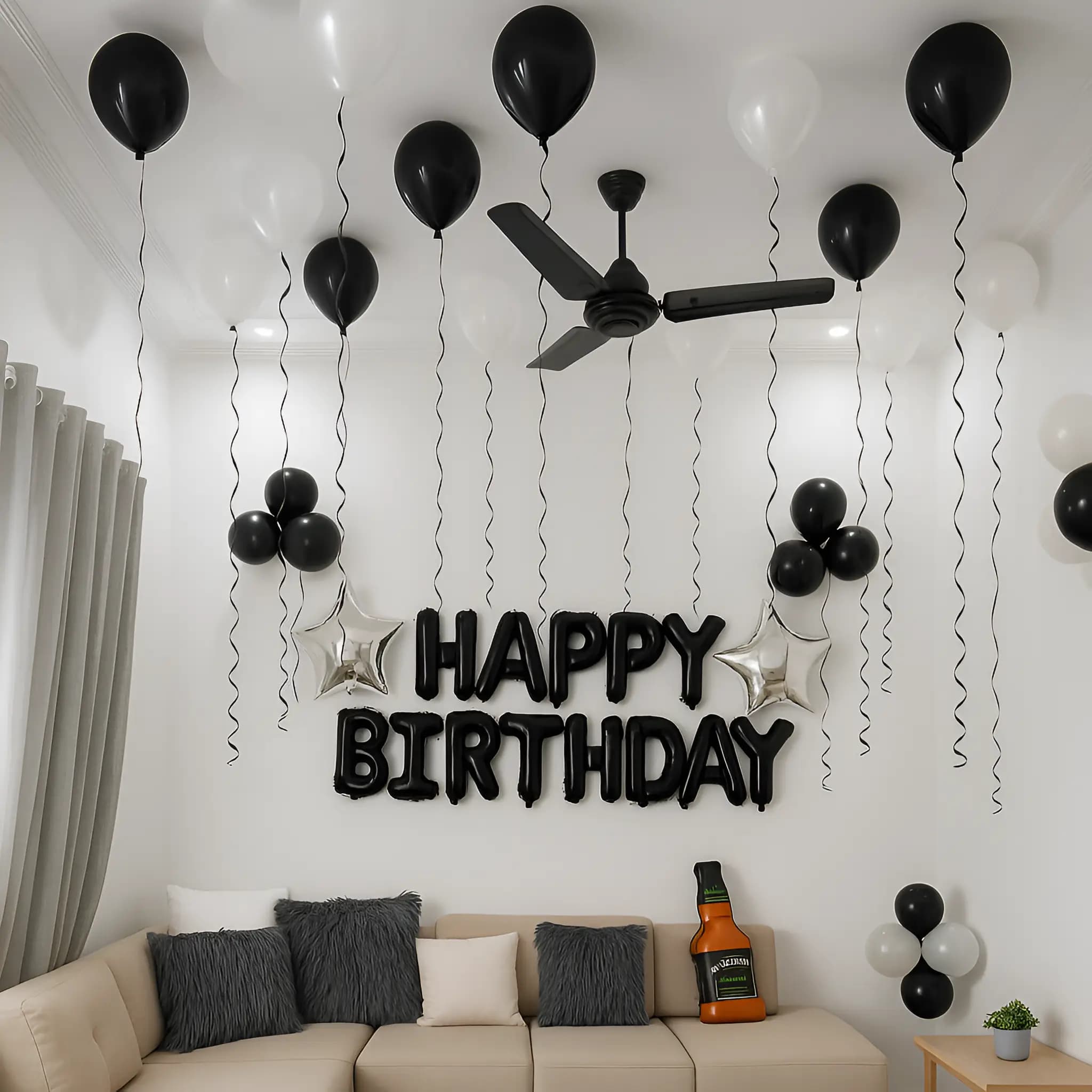 Elegant Birthday Setup