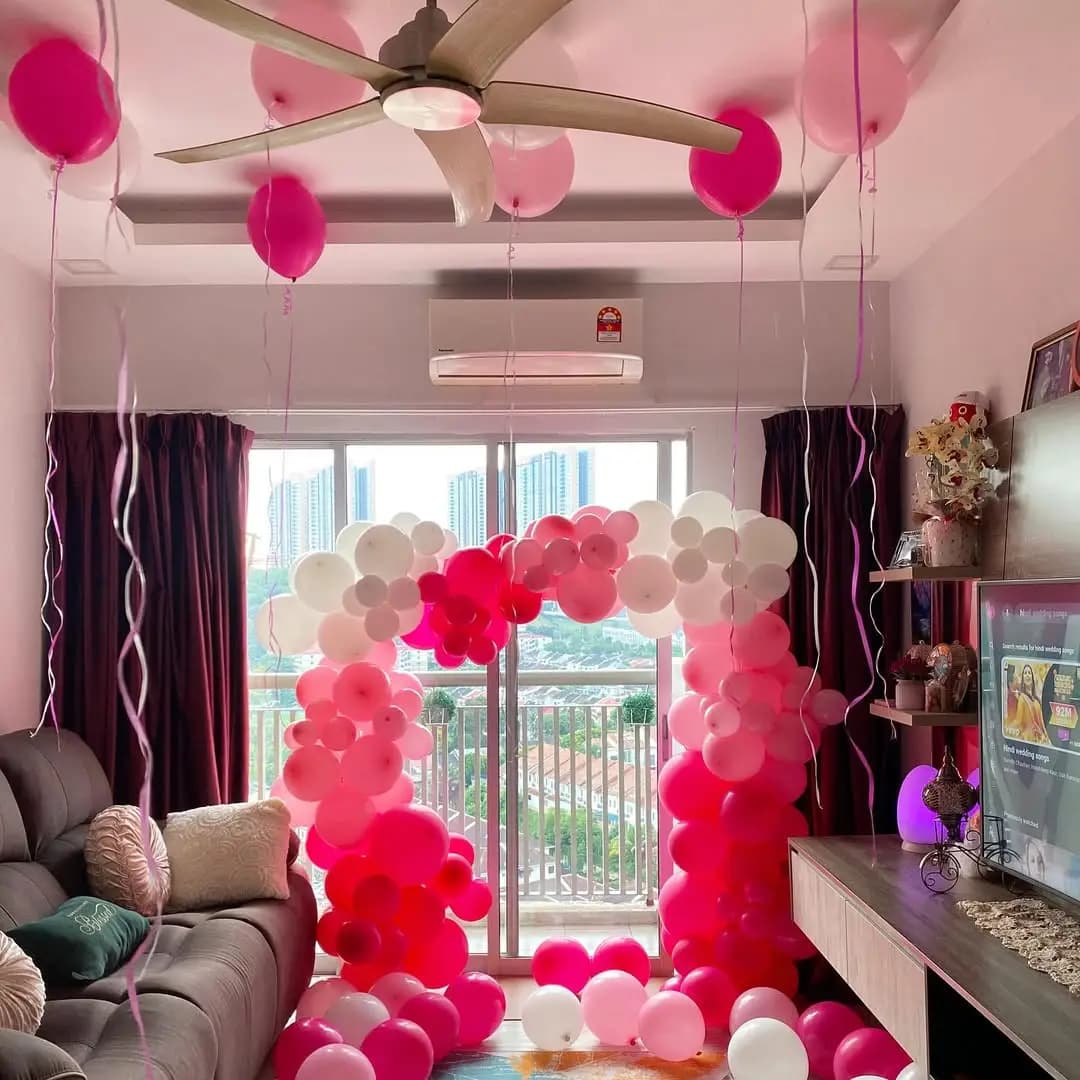 Pink Luxe Birthday Them 
