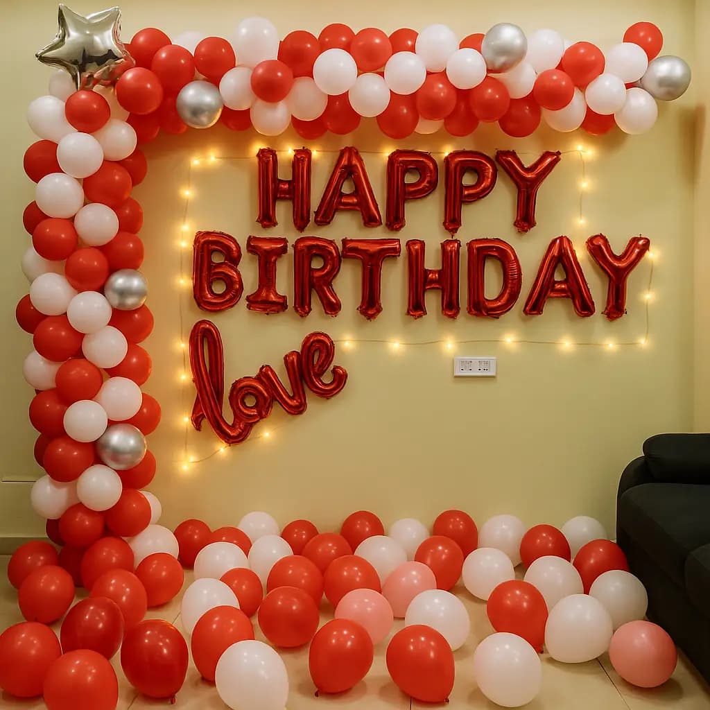 Love Birthday Decor