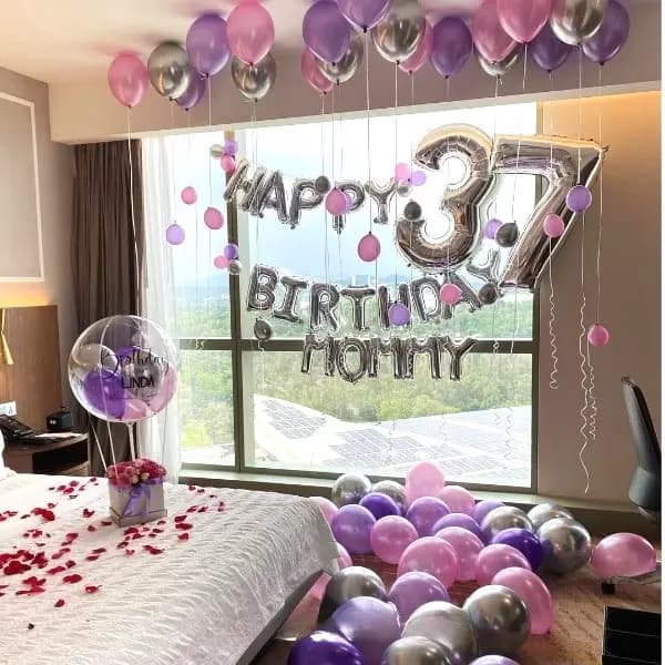 Floating Fun Fiesta Birthday Decoration