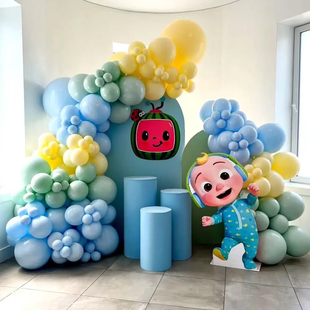 Cocomelon Funland Kids Birthday Decoration