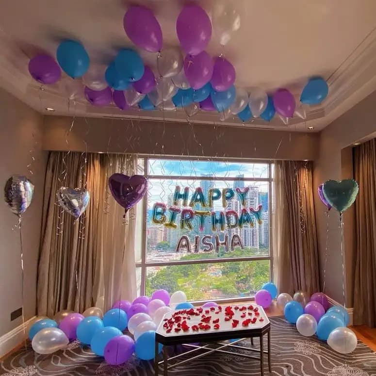 Surprise Room Decor for Birthday