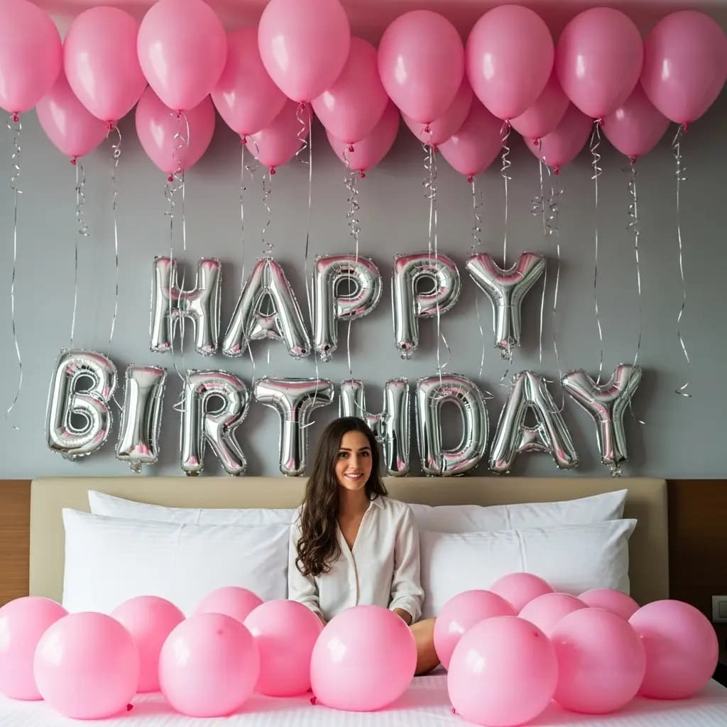Simple Balloon Surprise Decoration