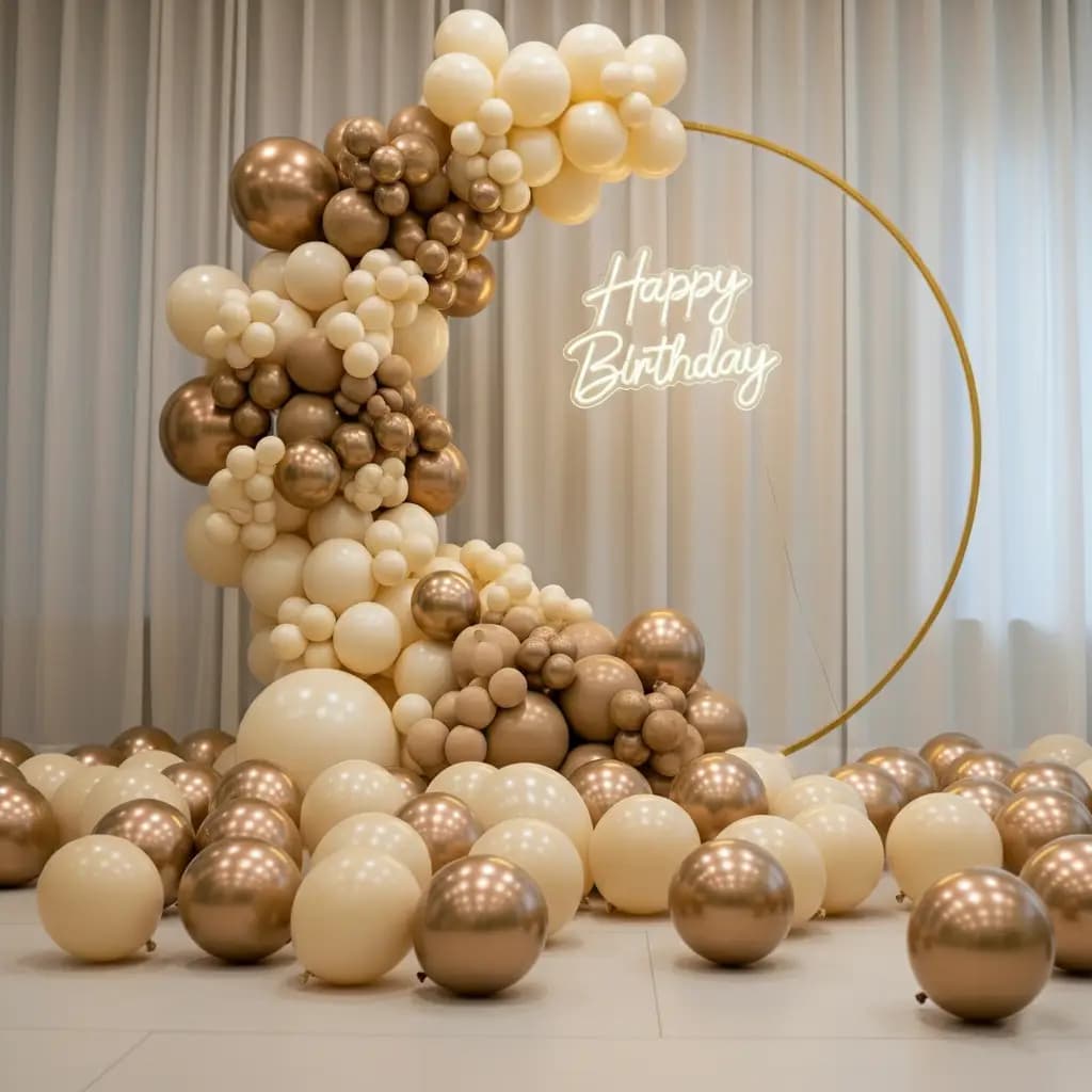 Premium Pastel Theme Birthday Decor