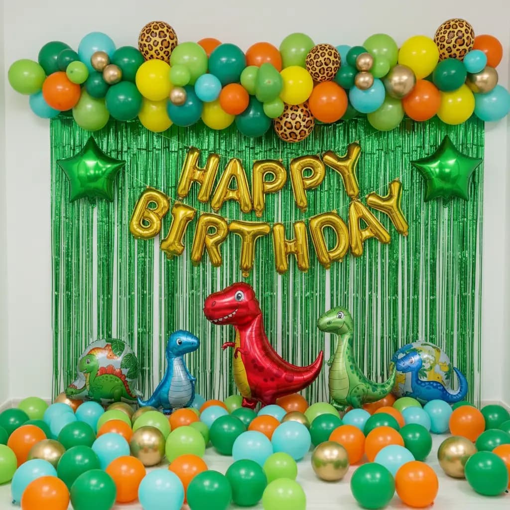 Wild Dino Forest Balloon Decor