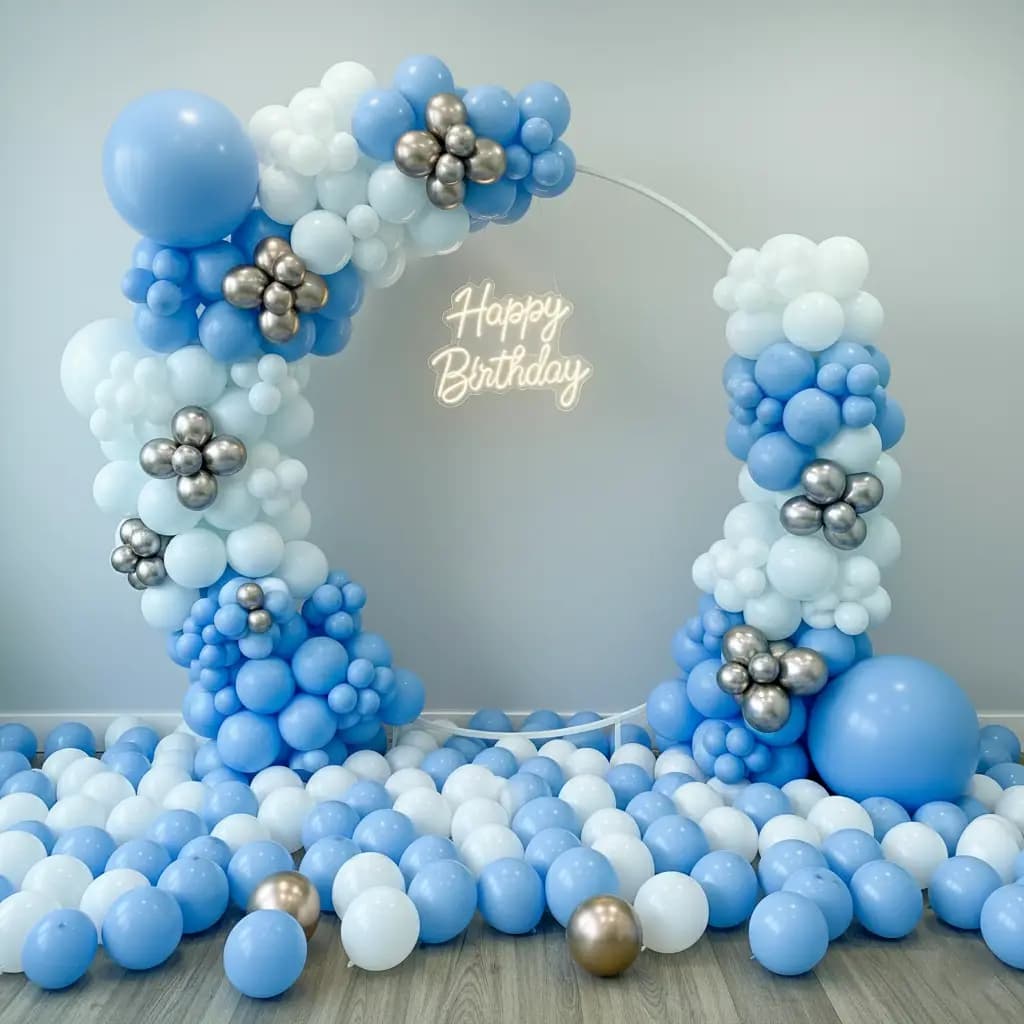 Elegant Ring Balloon Decoration