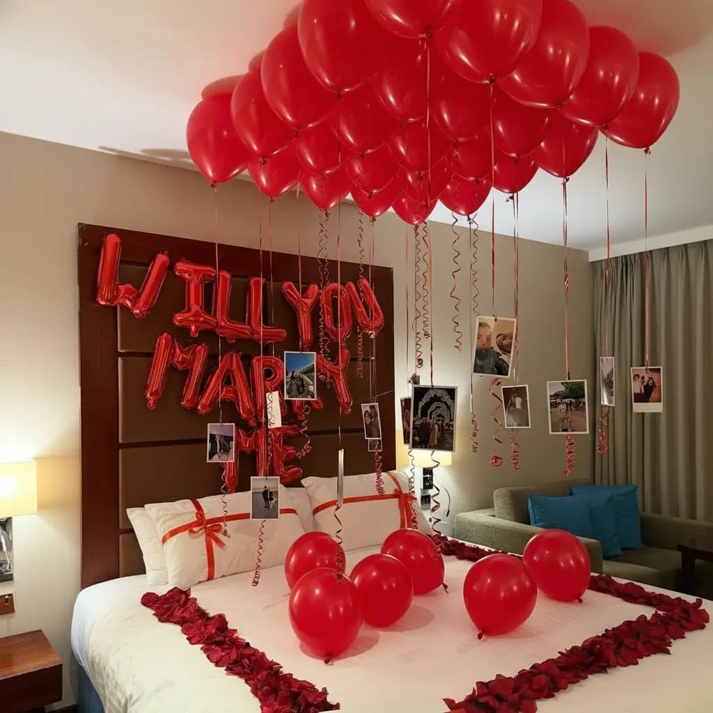 Deluxe Birthday Room Decoration