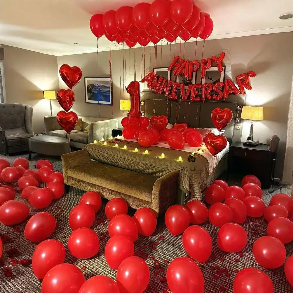 Love in Bloom Anniversary Decoration