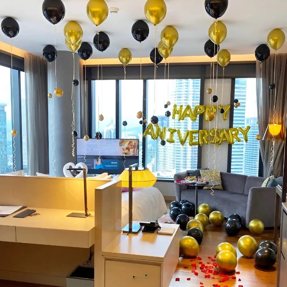 Golden Moments Anniversary Decoration 