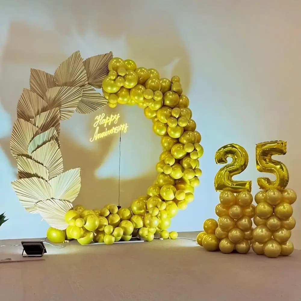 Anniversary Aesthetics Balloon Decoration