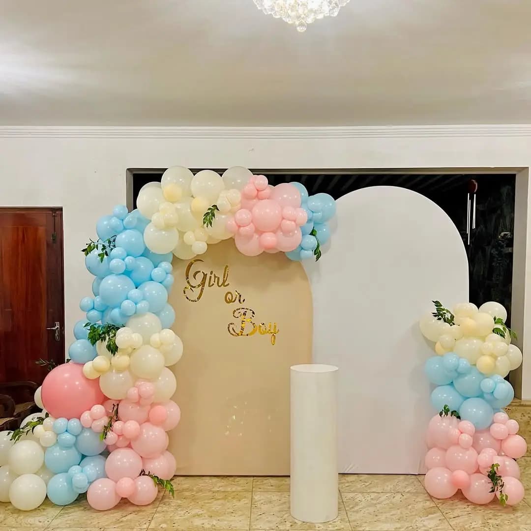 Customized Baby Shower Backdrop