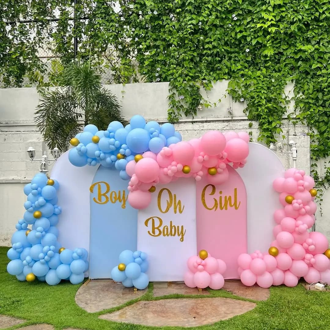 Charming Boy or Girl Balloon Setup