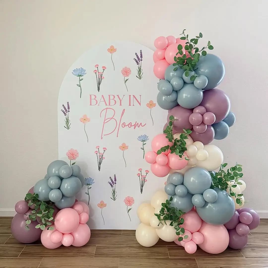 Little Bud On The Way Baby Shower Decoration