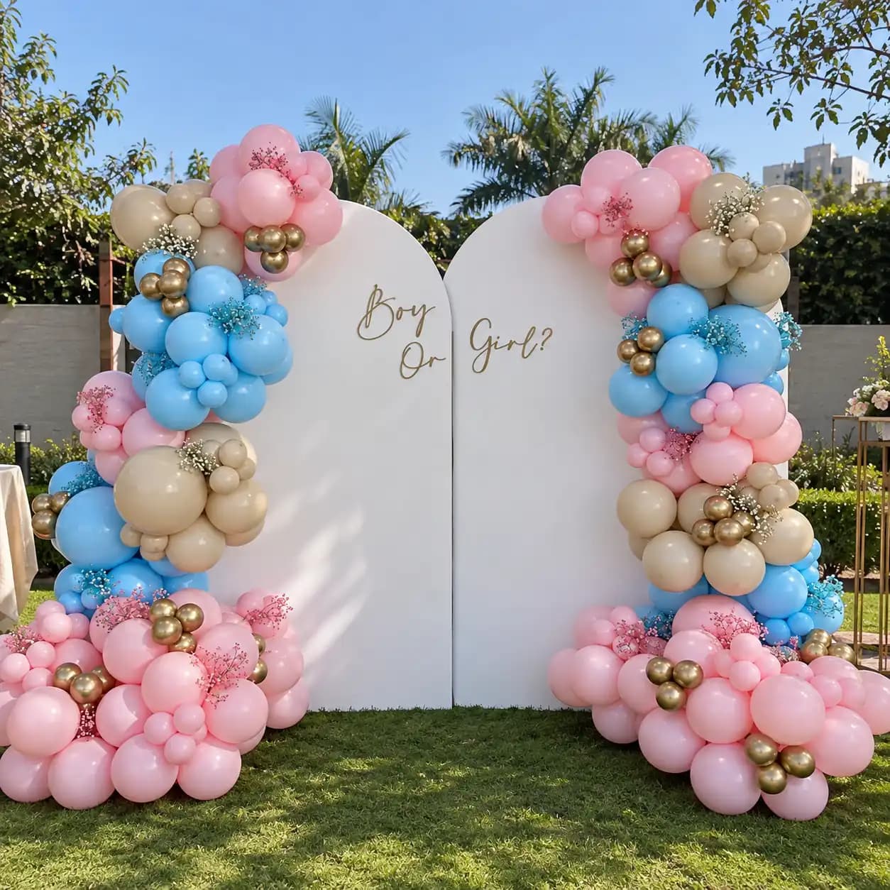 Ebb eec — Bright Beginnings Baby Shower Setup