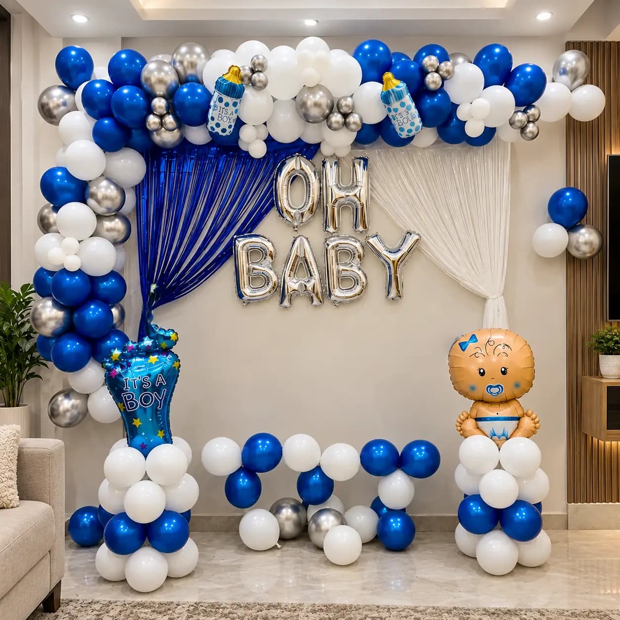 Pastel Theme Baby Shower Decoration