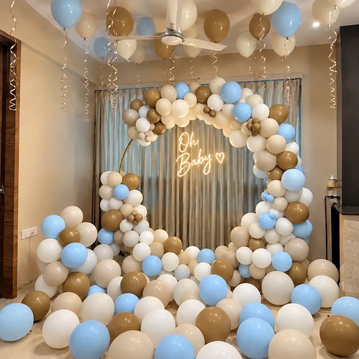Trendy Baby Shower Ring Decor in Abu Dhabi