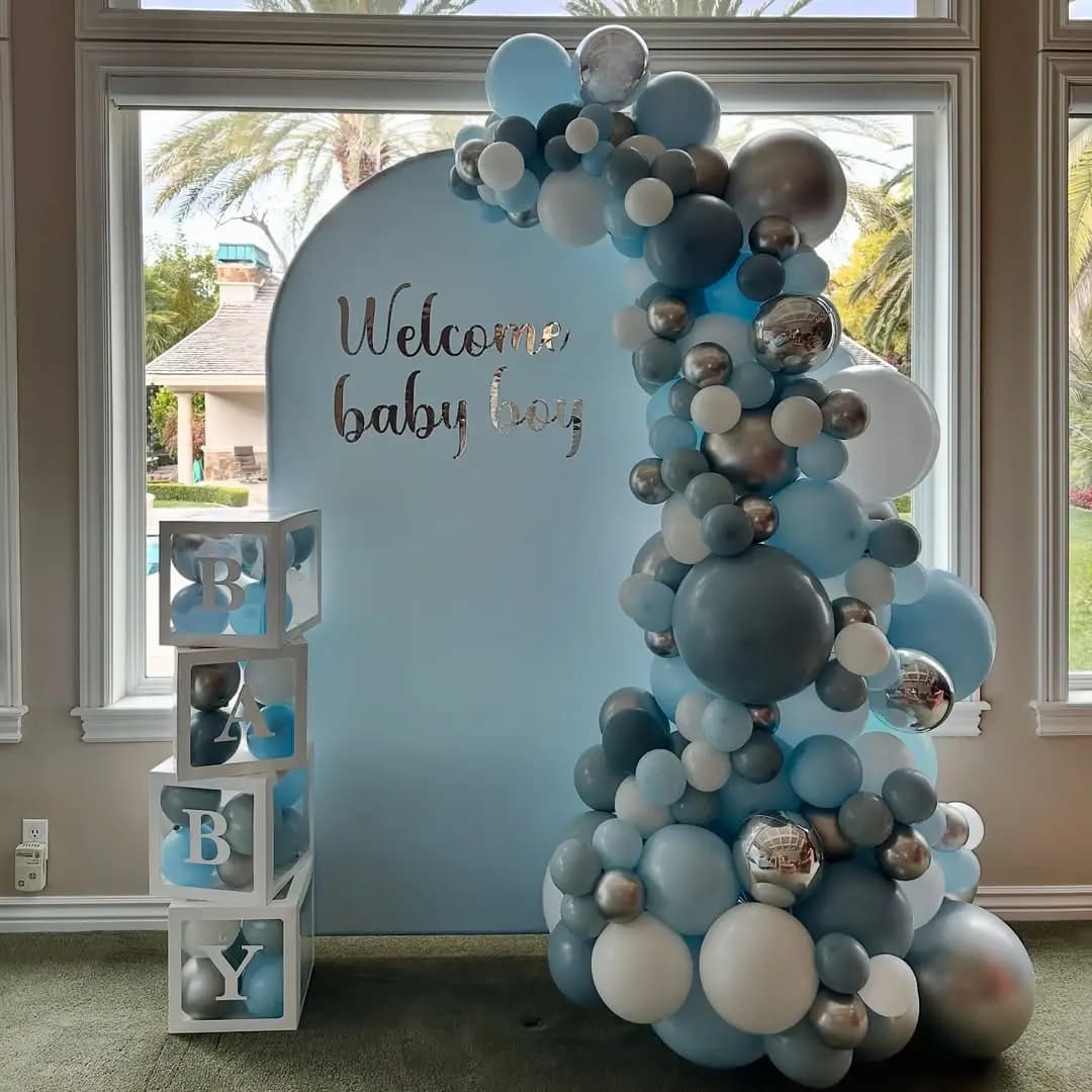 Baby Boy Welcome Setup