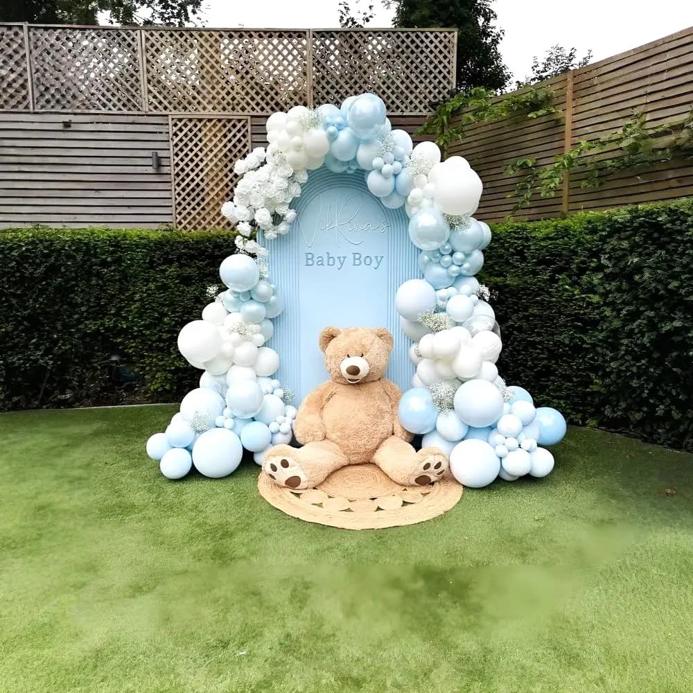 Welcome Baby Outdoor Setup