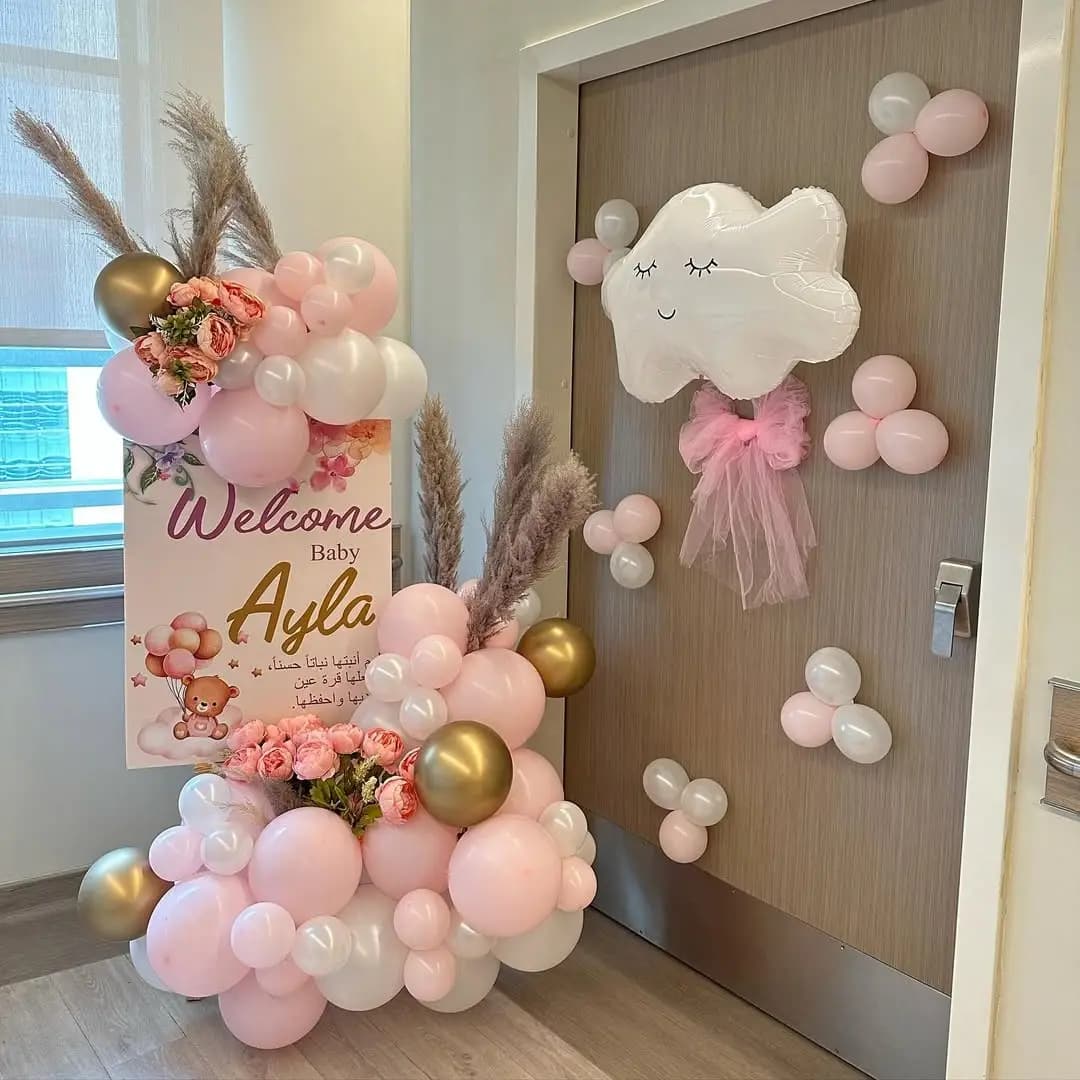 Heavenly Welcome Setup For Newborn