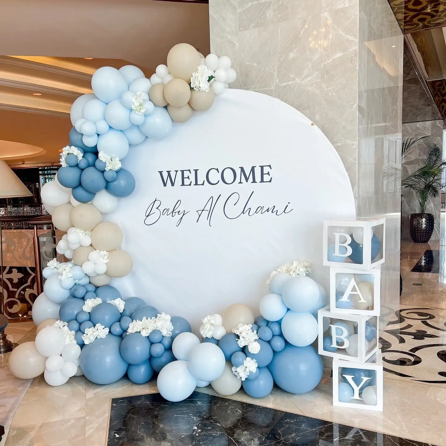 Baby Welcome Hall Decoration