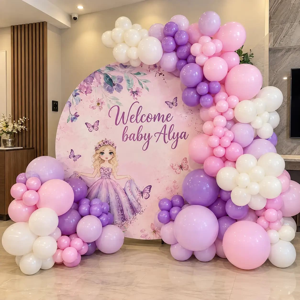 Newborn Celebration Decor in Abu Dhabi
