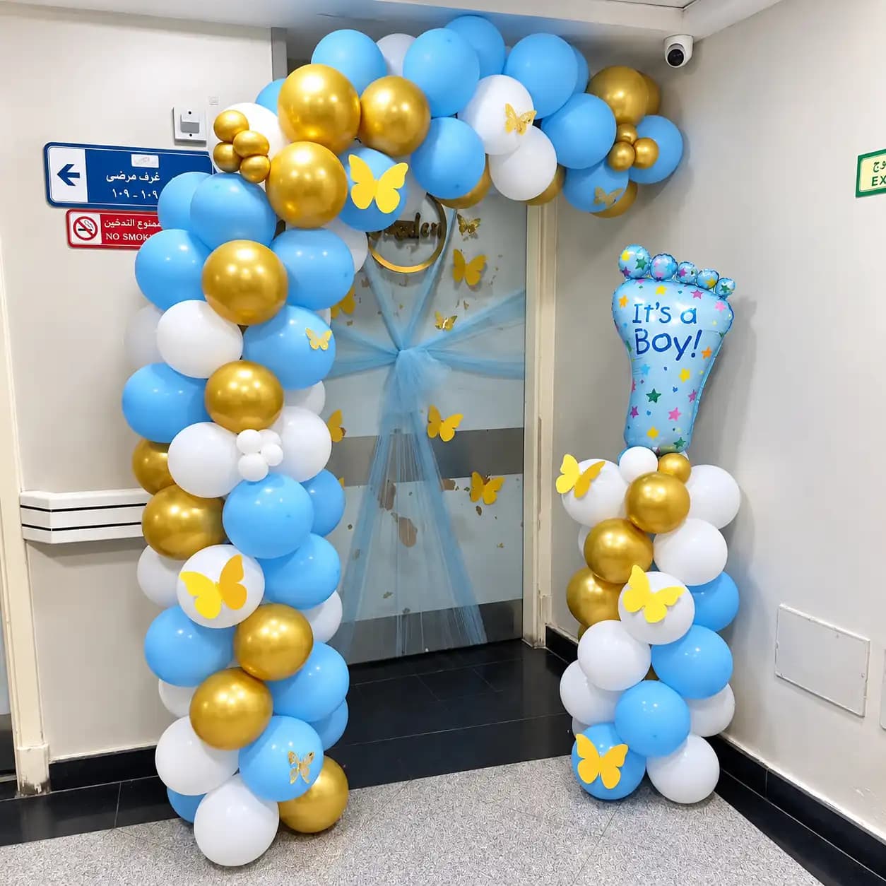 Welcome Baby Cabin Decoration