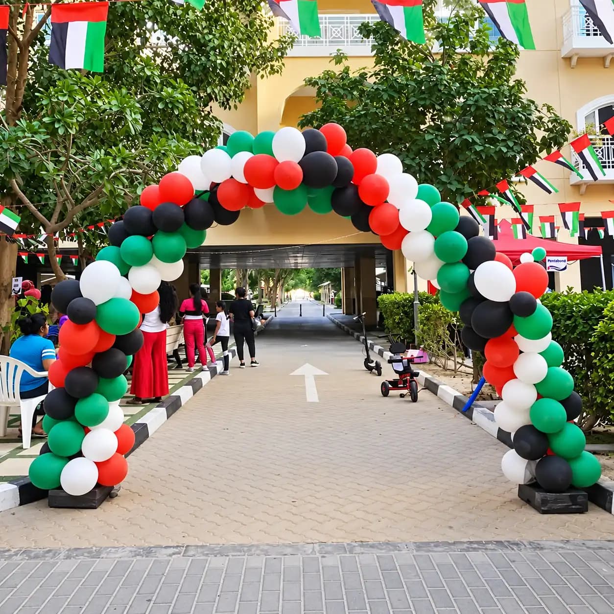 School National Day Decoration Dubai