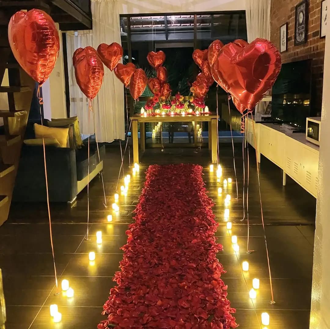 Luxury Proposal Decorations