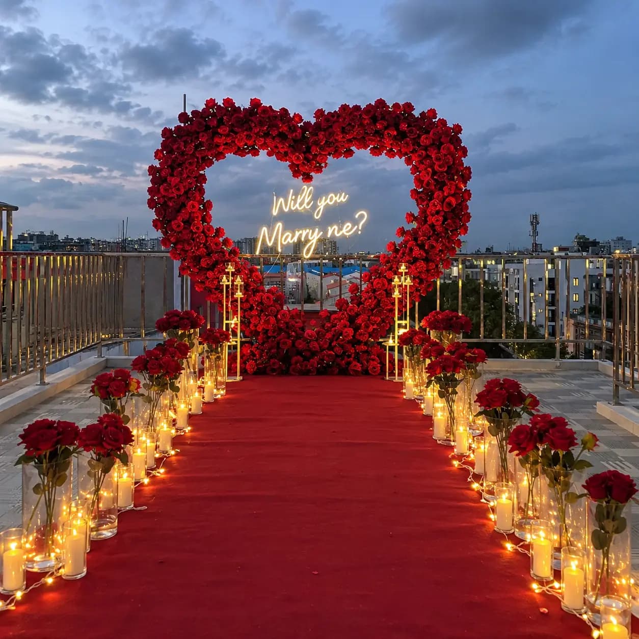 Dream Proposal Decoration in Abu Dhabi