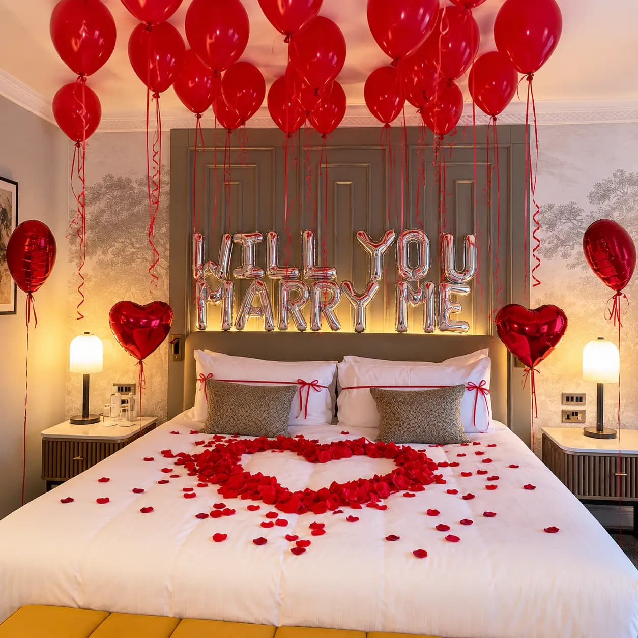 Perfect Proposal Room Decor in Abu Dhabi