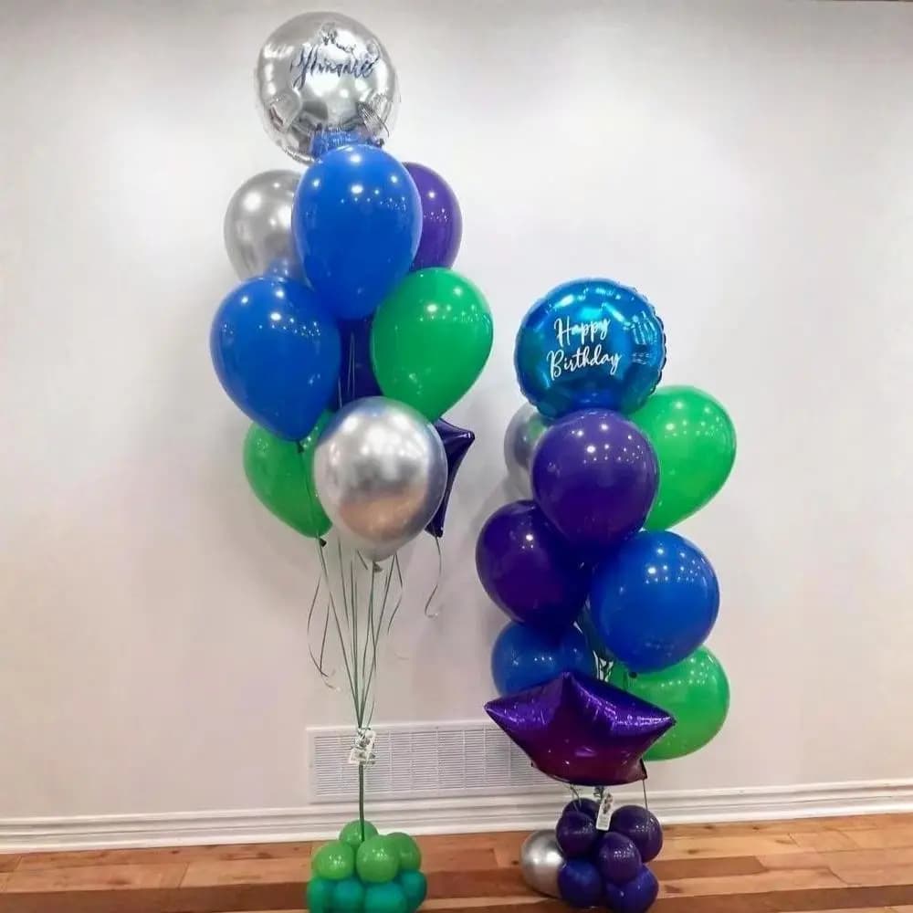 Helium Birthday Balloon Set