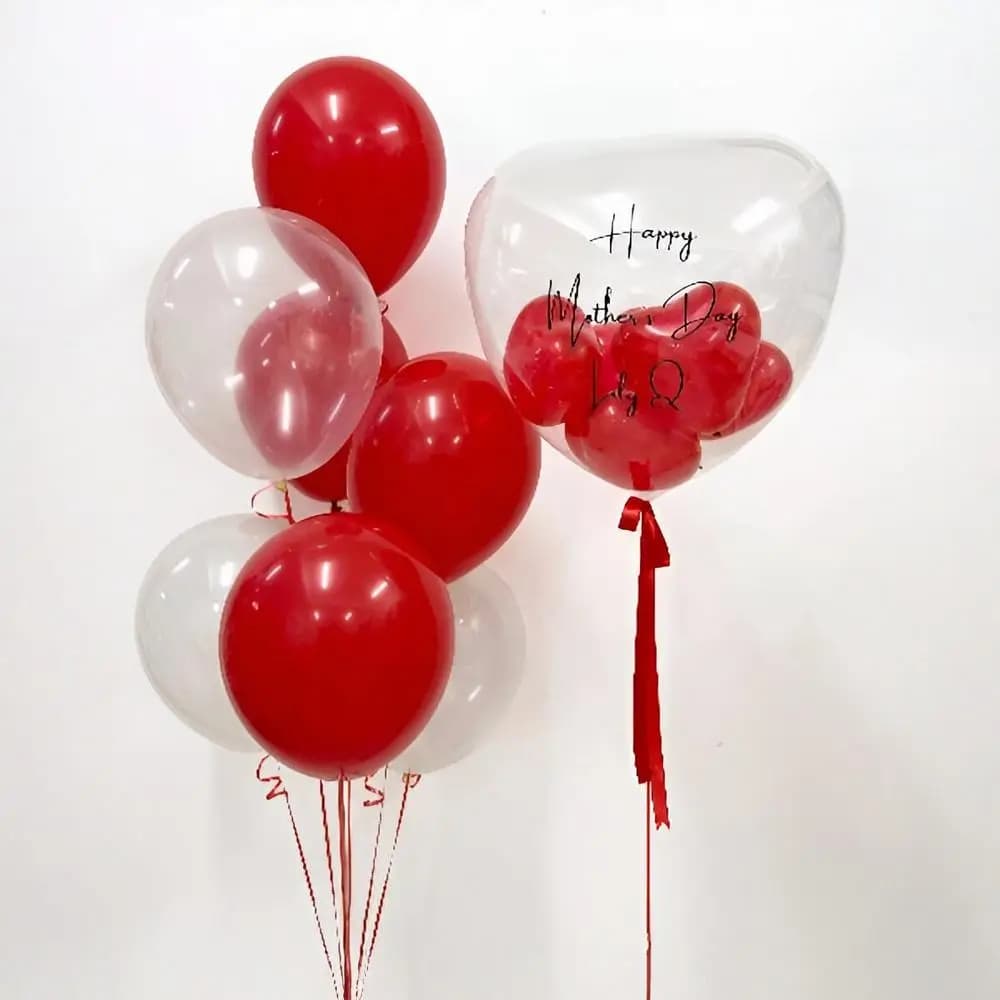 Scarlet Soar Helium Balloon Delivery