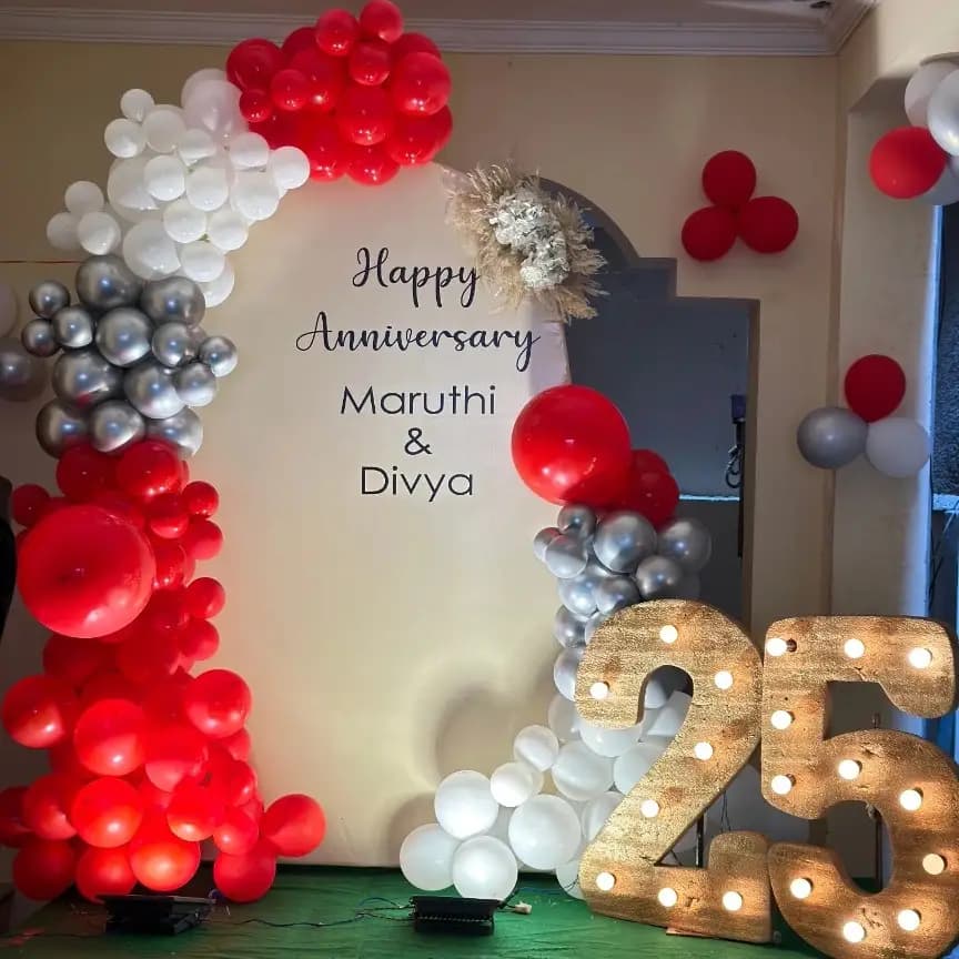 25th Anniversary Backdrop