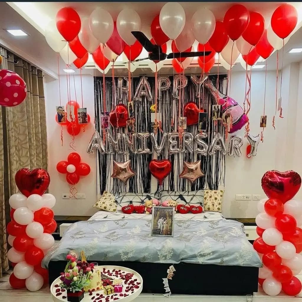 25th Anniversary Celebration Decor
