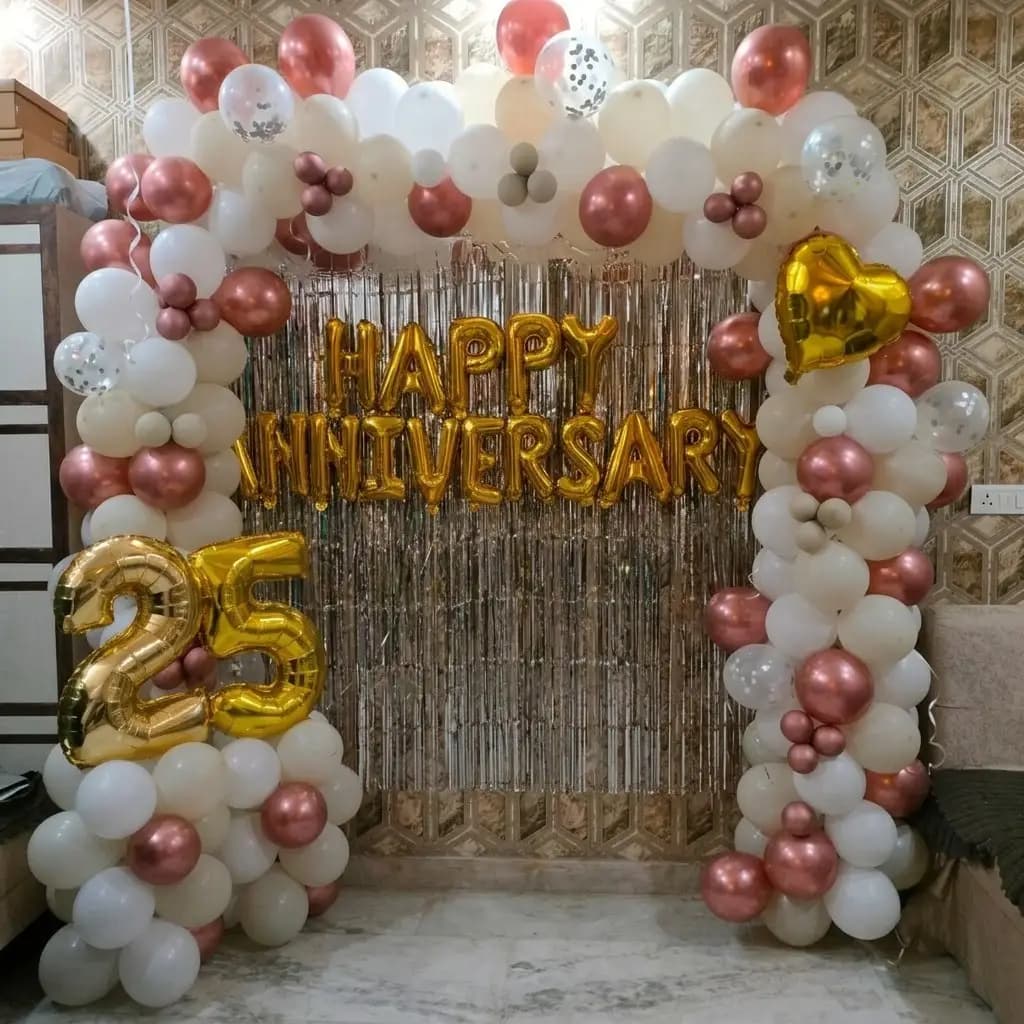 Anniversary Bed Rose Decoration