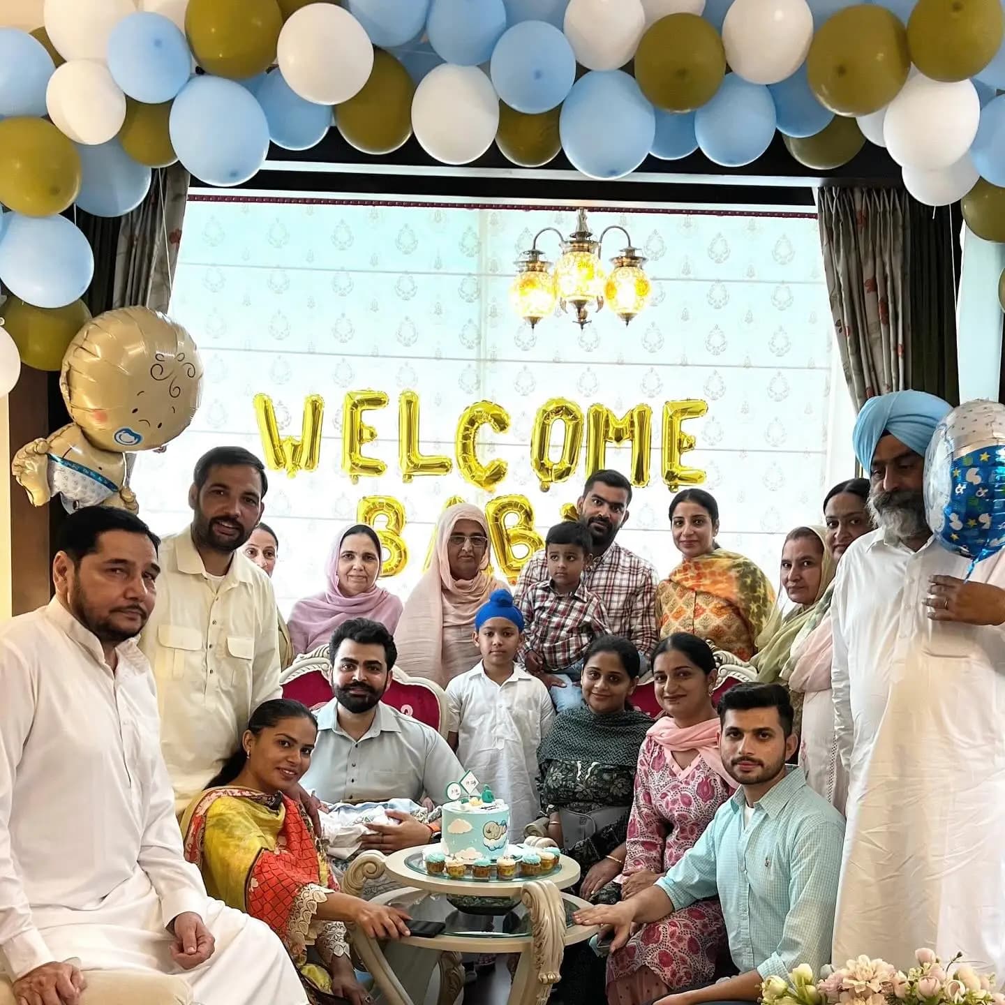 Baby Boy Event Decor