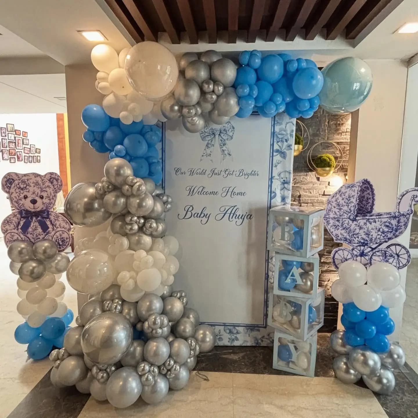 Baby Girl Balloon Arch