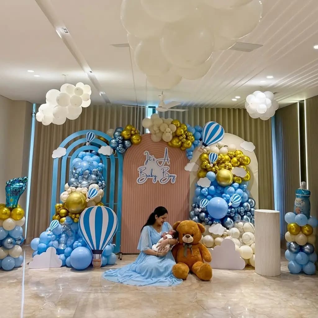 Baby Welcome Balloon Decoration