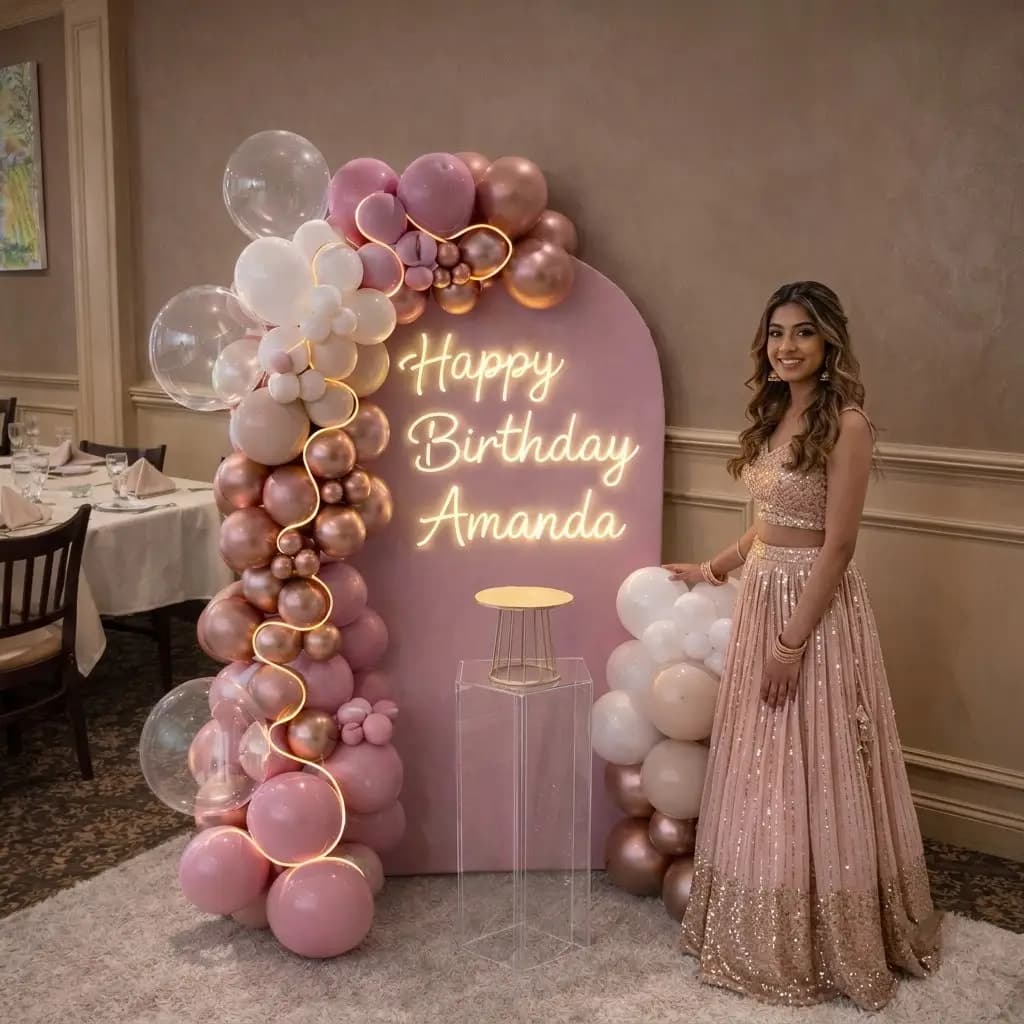 Birthday Event Setup
