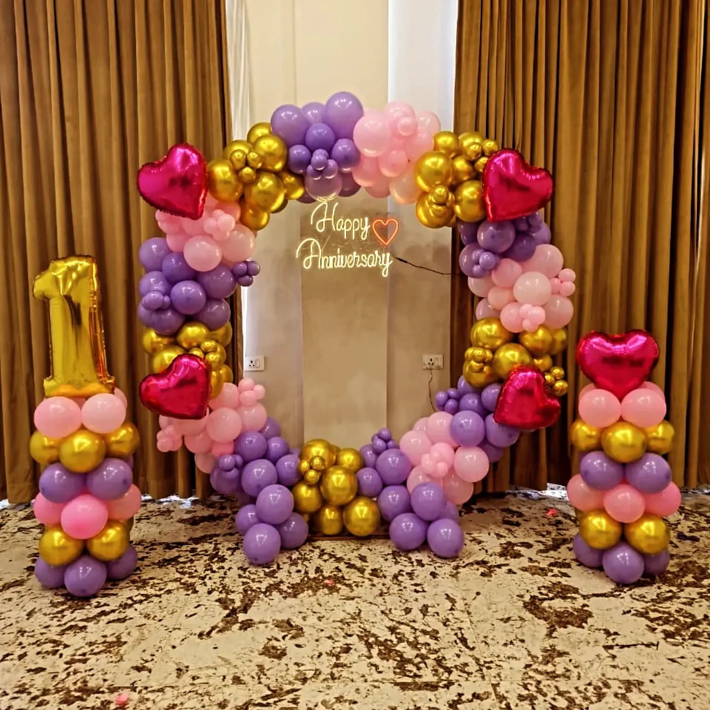 Couple Anniversary Decoration