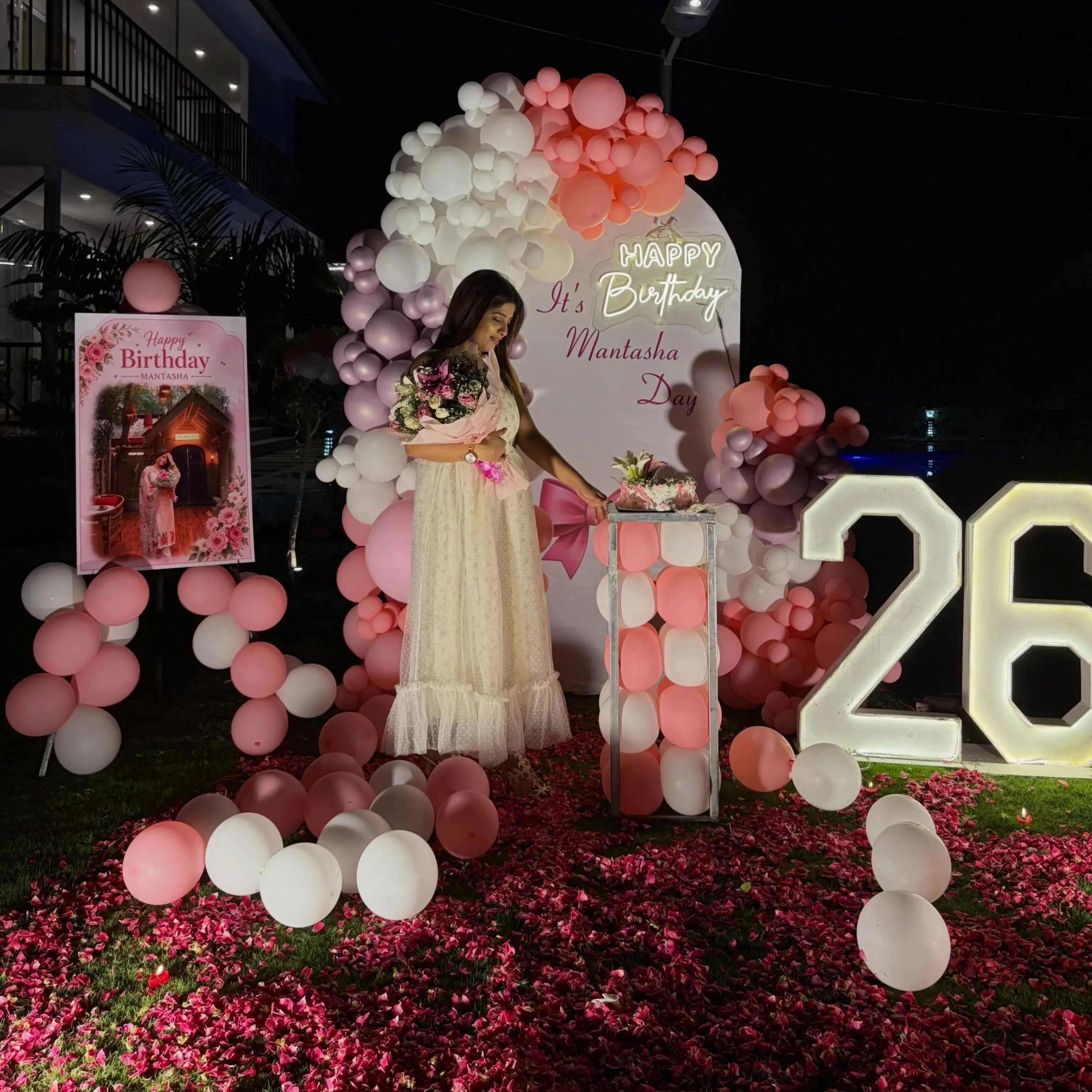 Customized Birthday Decoration