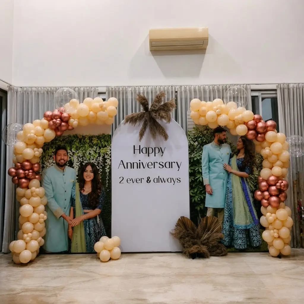 Elegant Anniversary Decoration