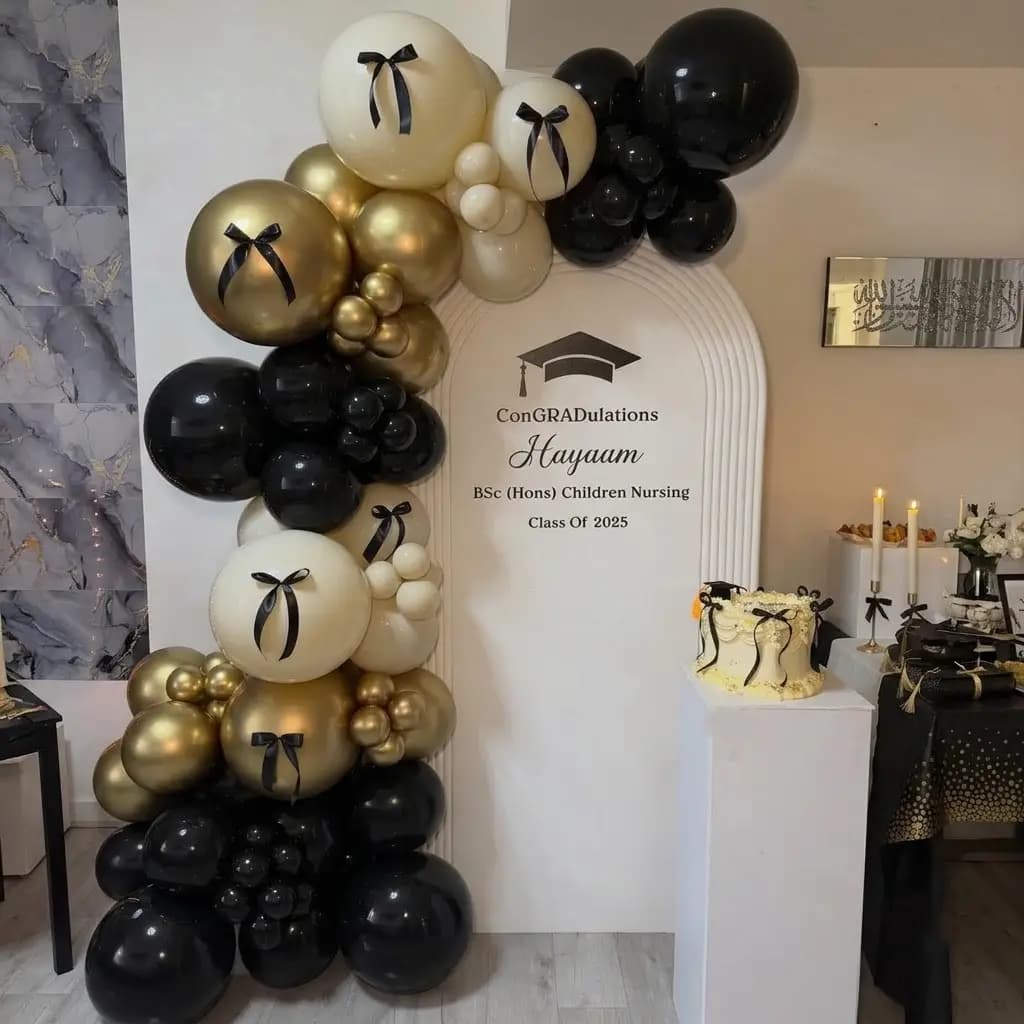 Graduation Backdrop Decor