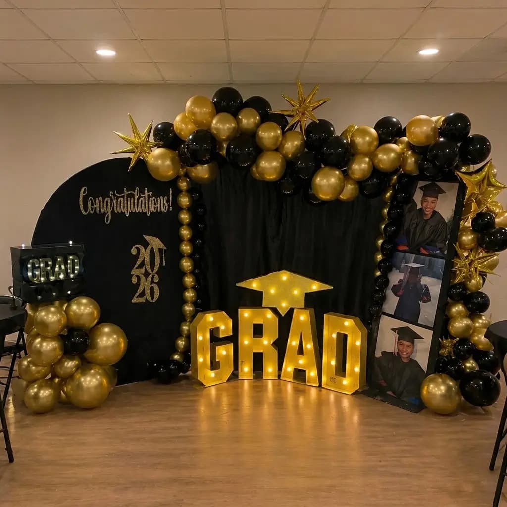 Graduation Party Backdrop