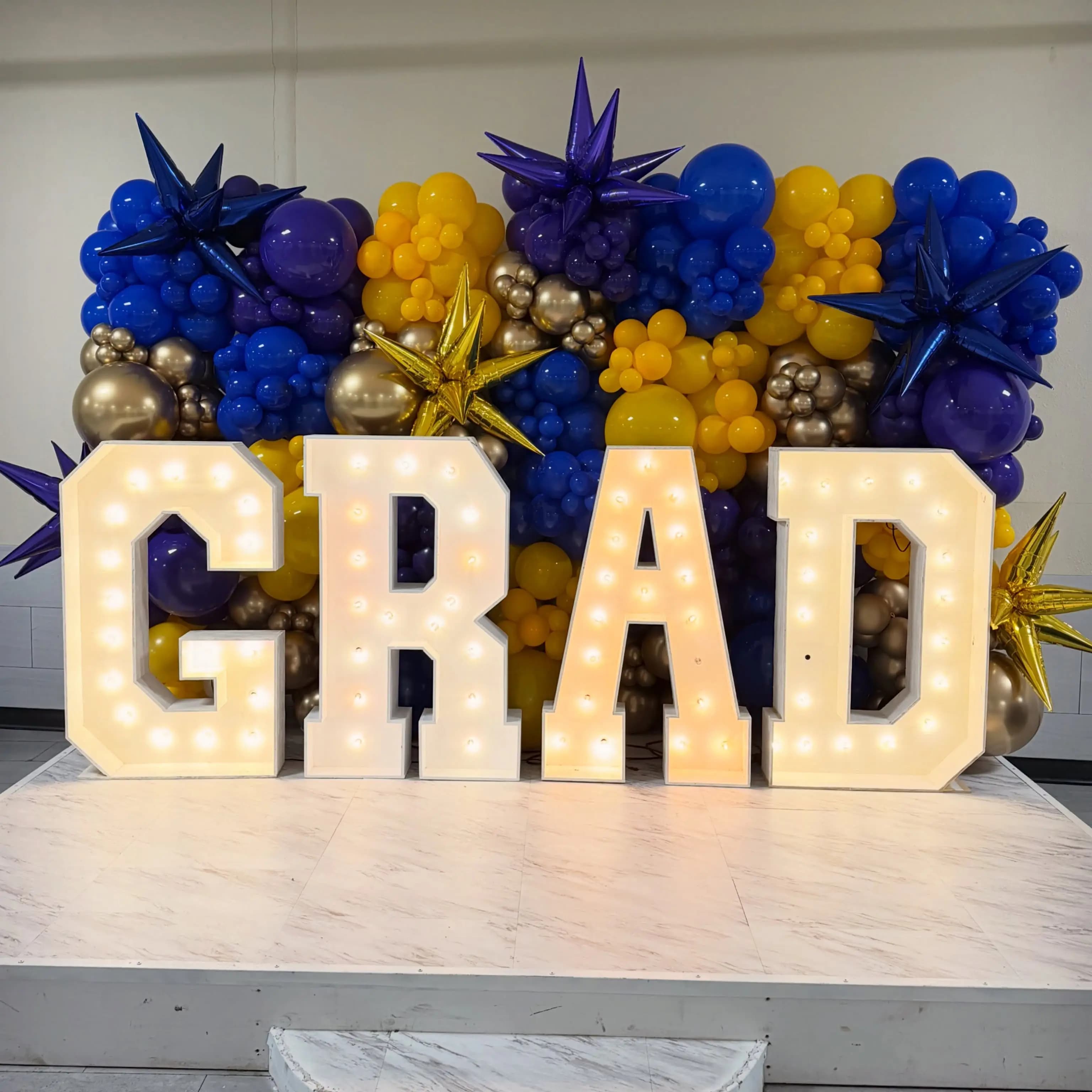 Graduation Stage Decor