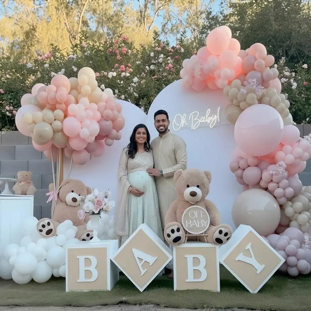 Indoor Baby Shower Decoration