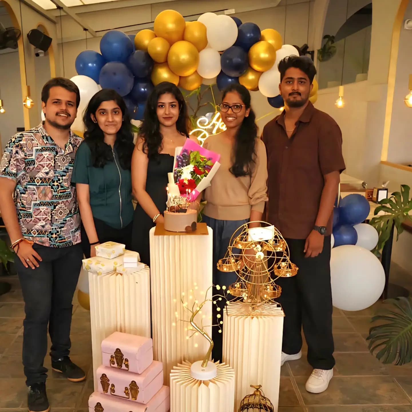 Luxury Birthday Balloon Decor