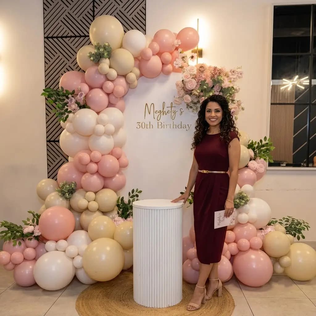 Luxury Birthday Party Decor