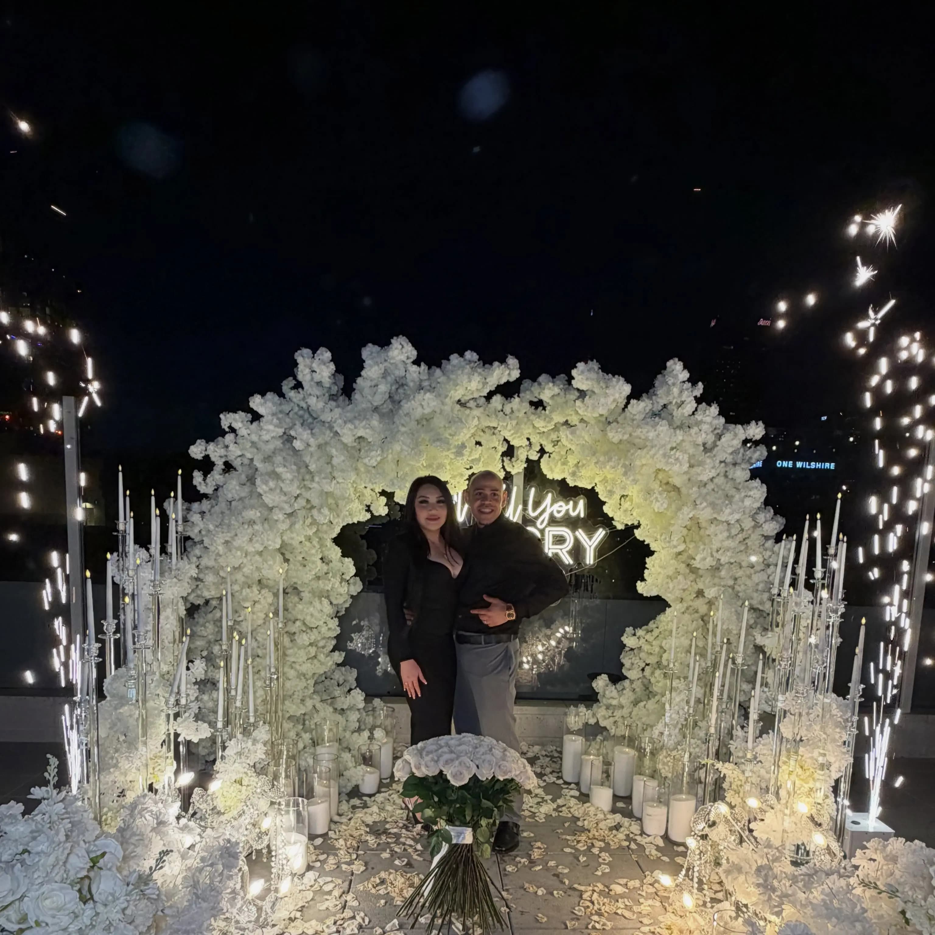 Luxury Proposal Decoration