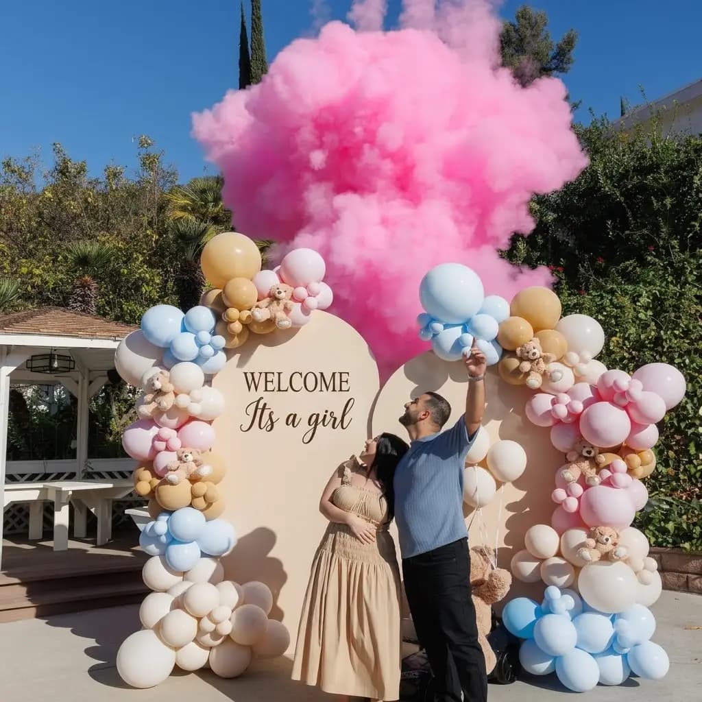 Newborn Welcome Balloon Decoration